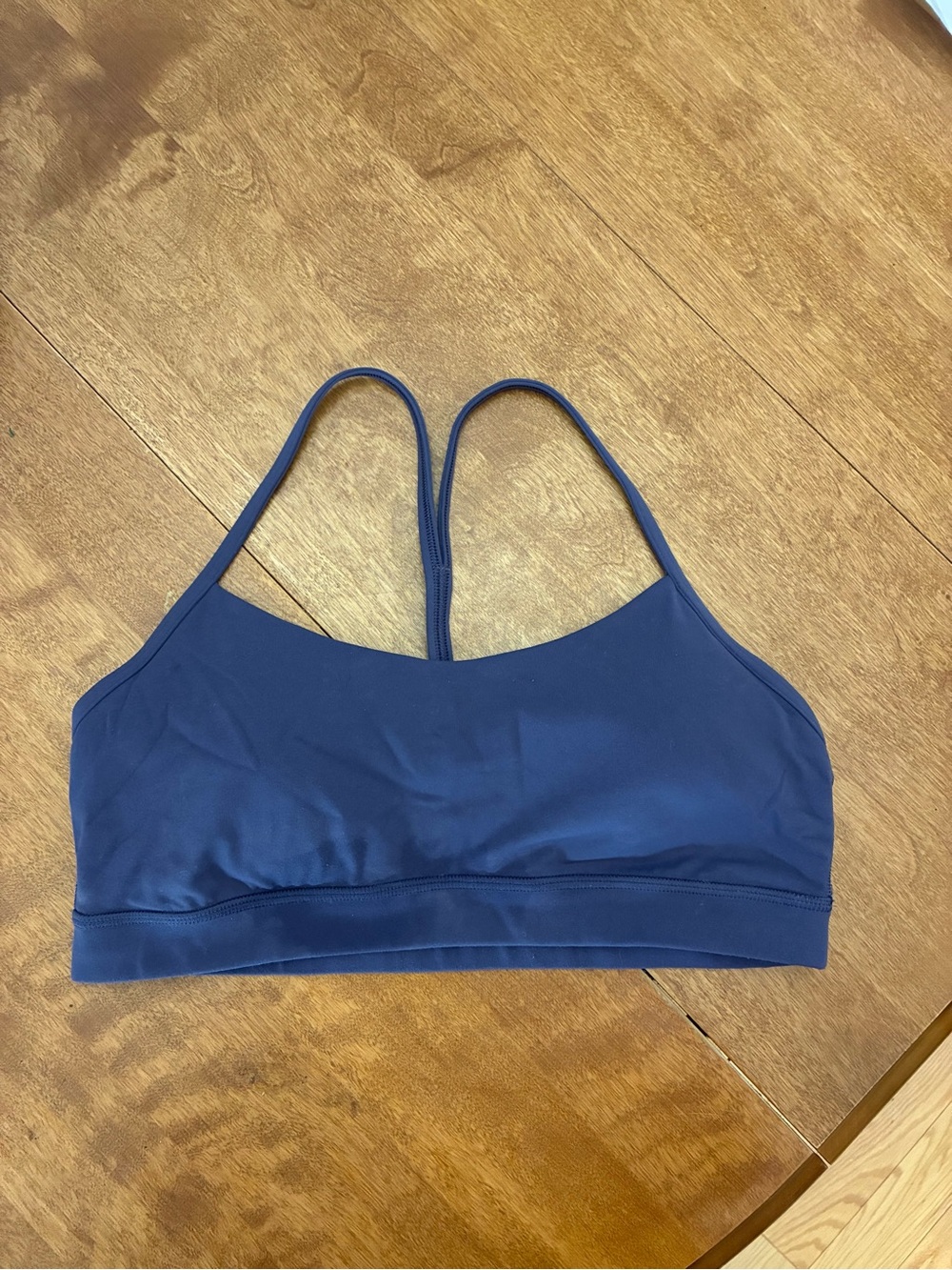 lululemon athletica Dark Purple Strappy Sports Bra